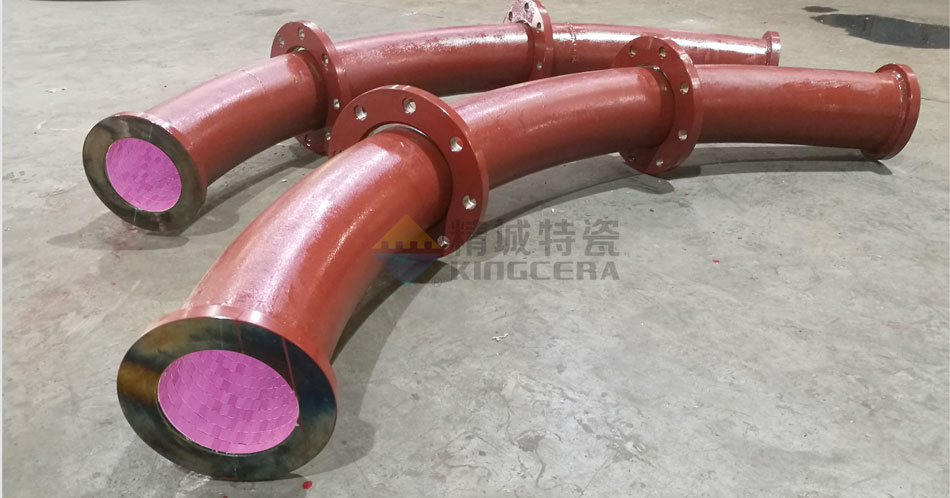 欧博ABG特瓷耐磨陶瓷煤粉管道
