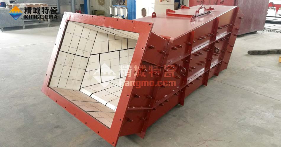 欧博ABG特瓷溜槽耐磨陶瓷衬板