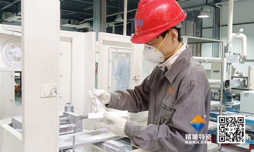 营销精英下车间，，，，，，，欧博ABG特瓷订单飙升迎交付岑岭