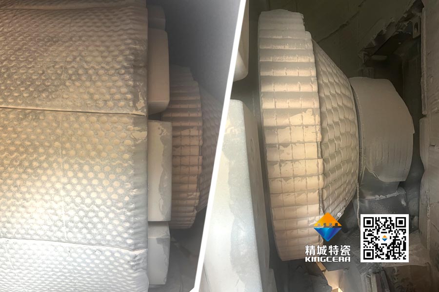 水泥厂磨辊轴ZTA陶瓷保；；；；；ふ质倜由熘4年以上