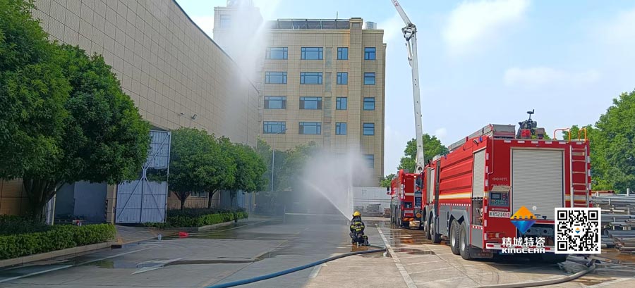 欧博ABG起劲配合消防联合演练，，，，，，，共筑清静生产防地